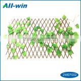 Garden building DIY for hanging plants natural willow expandable trellies