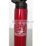 800ml aluminium bottle with lid and handle