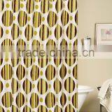 Bamboo Jacquard Printing Shower Curtain