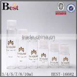 Cosmetics 15ml Long Thin Roll on Glass Perfume Bottle Essential Oil Tube Roll Bottle With Plastic Roller Ball Factory Price thumbnail-3