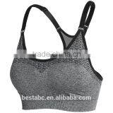 Hot Sale Custom Made Yoga Plain Sport Bra thumbnail-2