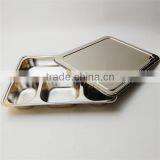 304 Stainless Steel Compartment Lunch Boxes 5 Compartment Dinner Plates thumbnail-6