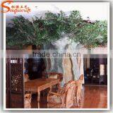 Indoor Cheap Artificial Banyan Tree Fake Plastic Plants Artificial Tree Trunk Decorative Metal Ficus Trees thumbnail-3