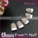 Fashion ABS Curved French Artificial Nail Art Tips Classic 24pcs Manicure thumbnail-6