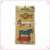 Popular Flat Metal Animal Shapes Great Metal Clips With Printing Card thumbnail-3