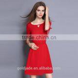2017 Ladies Fashion New Design High Quality Casual Trendy Dresses thumbnail-1