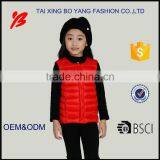 New Design Sleeveless Down Feather Vest Jacket OEM thumbnail-1