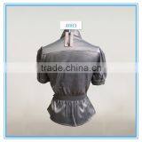 Satin Formal and Office Blouses Design for Women thumbnail-2