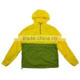 Mens Lightweight 100% Nylon Windbreaker Pullover Jacket Custom Made thumbnail-2