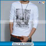 Custom Printing Men Tshirt Manufacturer With Long Sleeve Wholesale thumbnail-3
