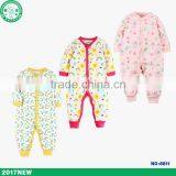 New Design Colorful Baby Girl Bodysuit Unique Baby Jumpsuit Cotton Romper thumbnail-2