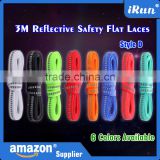 Shoelaces For Runners or Anyone Who Wants to Be Seen More Easily at Night - 3M Reflective High Visibility Laces Glow in the Dark