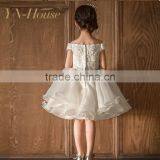 Free Shipping 2016 Kids Birthday Party Dress Flower Girl Dresses of 11 Years Old thumbnail-4
