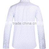 2017 New Trend Print Men Long Sleeve Button-down Collar Slim Fit Shirt With Contrast Collar and Cuff thumbnail-3