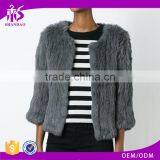 Shandao OEM Custom Winter Soft 3/4 Sleeve Fashional Luxury Fur Coat thumbnail-1