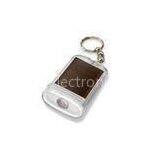 Solar Led Engraved Photon Blank Keychains Flash Light Wind up Flashlight thumbnail-1