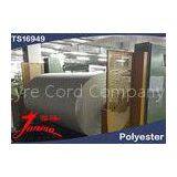 HMLS 100% Polyester Cord Fabric Raw Fabric 2000D / 2 , 20 - 30 EPI thumbnail-1