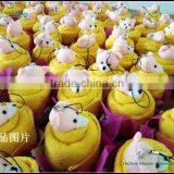 Girl Friend Lovely Pink Bear Cake Towel Gift Wedding Gift Bear Design Wedding Cute Cake Towel Gift Towel thumbnail-5