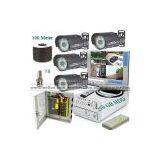 Dluxe Latest Generation Silver 4 Color Digital Video Recorder System With Motion Detection+1/4