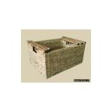 water hyacinth basket, wicker basket, craft basket