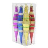 2016 New Design Plastic Irregular Shape Hanging Christmas Decoration