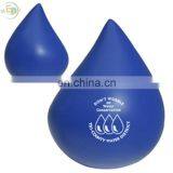 PU Toy Custom Printed Wobble Droplet Stress Reliever For Advertising Ever Promos