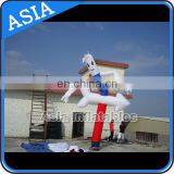 5mH Coloful Lighting Attractive Advertising Inflatable Sky Guy Dancer With Arrow thumbnail-1