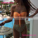 Wholesale Sexy Fashion Two Piece Bikini Set Ladies Swimwear