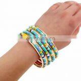 2017 Hotselling Bangle Bracelet, Green Beads Bracelet, Fashion Bracelet Sets thumbnail-1