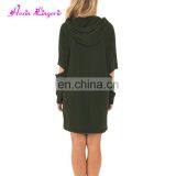 Top Selling Hoodie Pullover Oversized Sweatshirt Wholesale One Piece Dress Simple thumbnail-4