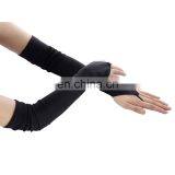 Grace Karin Womens 17" Stretchy Over the Elbow Fingerless Gloves Bridal Wedding Gloves CL010462-1 thumbnail-3