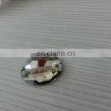 Capri Blue Jet Flat Back Oval Stone Sew on Rhinestones Pujiang Crystal Manufacturer thumbnail-4