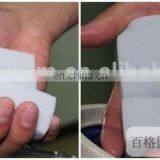 nano melamine sponge with scouring pad eraser