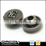 Enamel Decorative Garment Metal Flatback Rivets and Studs,Embossed Logos, OEM Orders Welcomed thumbnail-1