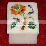 Top Quality Marble Inlay Jewellery Box