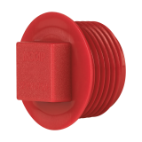NPT Square Flanged Head Male Thread Plug for Pipe Valve Fittings thumbnail-5