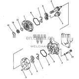 Scavenging Pump For Loader WA600-3 Hydraulic Gear Pump Assy 705-52-31020 Hydraulic Gear Oil Double Pump