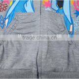 2016 New Arrival Grey Hooded Long Sleeve With Fleece Lining Children Froze Hoodie Quality Choice thumbnail-5