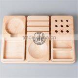 Rectangular Wooden Plate for Restaurant,Handmade Natural Wooden Plate thumbnail-1