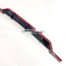 2021 New Other Exterior Accessories ABS Carbon Fiber Look Front Bumper Lip Spoiler Splitter Diffuser for Honda Jazz Fit 2018 thumbnail-2