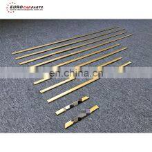 G Class W463 B Style 1990~2018y Gold Color Side Molding Trims Exterior Car Parts for G Class W463 Body Kit Trims thumbnail-2