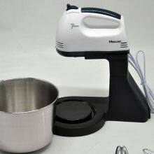 7 Speeds Electric Hand Mixer With Stainless Steel Bowl thumbnail-3