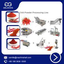 Fully Automatic Chili Powder Processing Line Chilis Powder Making Machine