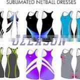 OEM Digital Sublimation Ladies Netball Jerseys Factory Price no Moq
