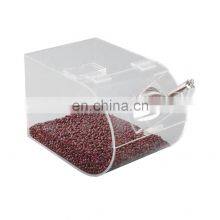 Wholesale Plastic Dispenser Acrylic Grain Dispenser Acrylic Food Display Box
