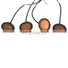 4 Pieces Led Grille Lights Led Fog/driving Lights for Jeep jl JL1189 thumbnail-1