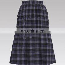 Gradient Coloured Crepe Check Design With Peach Finish for Women thumbnail-2