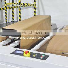 HD330T Fully Automatic Square Bottom Shopping Kraft Paper Bag Making Machine With Twisted Handle Inline Price thumbnail-2