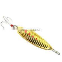 Byloo Metal Spinner Spoon Fishing Tackle Bass Lures Hard Baits Sequin Noise Paillette Feather Treble Hook Fish Tackle 3/5/7/10g thumbnail-5