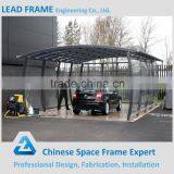 Anti Wind Space Frame Layout Steel Parking Canopy Design thumbnail-6